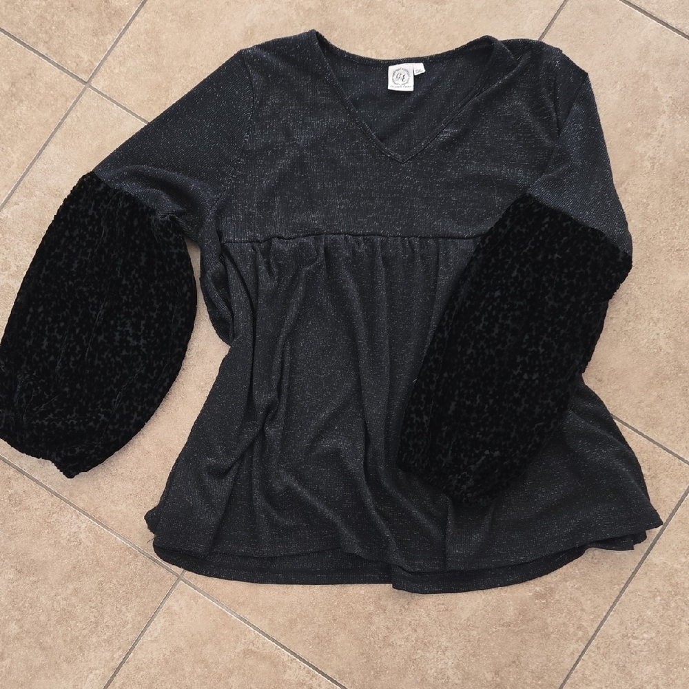 Grace & Emma Babydoll Top